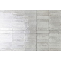 Πλακάκι Rondine 6x25 cm Soho Light Grey P5-BSG-625 Γκρι Ανοιχτό Γυαλιστερό